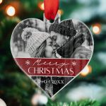 Στολίδι Χριστουγεννιάτικου Δέντρου με Φωτογραφία, Merry Xmas