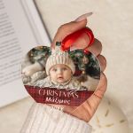 Στολίδι Χριστουγεννιάτικου Δέντρου με Φωτογραφία, Merry Xmas