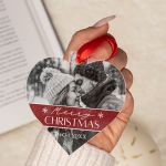 Στολίδι Χριστουγεννιάτικου Δέντρου με Φωτογραφία, Merry Xmas