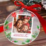 Στολίδι Χριστουγεννιάτικου Δέντρου με Φωτογραφία, Christmas