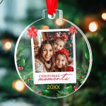 Στολίδι Χριστουγεννιάτικου Δέντρου με Φωτογραφία, Christmas