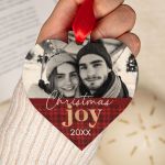 Στολίδι Χριστουγεννιάτικου Δέντρου με Φωτογραφία, Xmas Joy