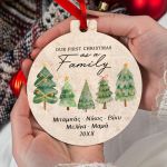 Στολίδι Χριστουγεννιάτικου Δέντρου με Ονόματα- Family Tree