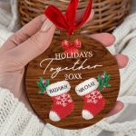 Στολίδι Χριστουγεννιάτικου Δέντρου με Ονόματα, Holidays Together