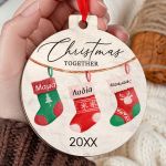 Στολίδι Χριστουγεννιάτικου Δέντρου με Ονόματα- Fire Place