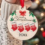 Στολίδι Χριστουγεννιάτικου Δέντρου με Ονόματα, Big Xmas Family