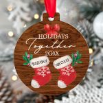 Στολίδι Χριστουγεννιάτικου Δέντρου με Ονόματα, Holidays Together