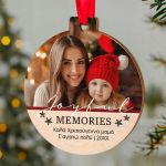 Στολίδι Χριστουγεννιάτικο Δέντρου με Φωτογραφία, Joyful Memory