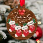 Στολίδι Χριστουγεννιάτικο Δέντρου με Ονόματα, Together Holidays