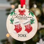 Στολίδι Χριστουγεννιάτικου Δέντρου με Ονόματα, Christmas Socks