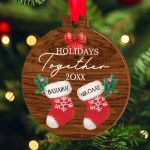 Στολίδι Χριστουγεννιάτικου Δέντρου με Ονόματα, Holidays Together