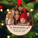 Στολίδι Χριστουγεννιάτικο Δέντρου με Φωτογραφία, Joyful Memory