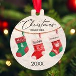 Στολίδι Χριστουγεννιάτικου Δέντρου με Ονόματα- Fire Place