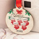 Στολίδι Χριστουγεννιάτικου Δέντρου με Ονόματα, Christmas Joy