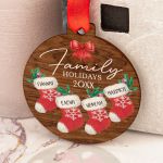 Στολίδι Χριστουγεννιάτικο Δέντρου με Ονόματα, Together Holidays