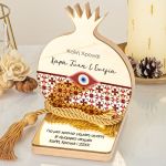 Premium Διακοσμητικό Χρυσό Γούρι για το Σπίτι, σε Σχήμα Ρόδι