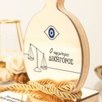 Premium Πρωτότυπο Γούρι με Σχήμα Ρόδι, Δώρο για Δικηγόρους