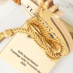 Premium Χρυσό Ρόδι Γούρι Νέας Χρονιάς, Δώρο για Παππού