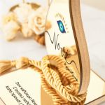 Premium Προσωποποιημένο Χρυσό Γούρι, Δώρο για Νονό