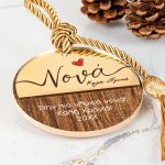 Premium Πρωτοχρονιάτικο Χρυσό Γούρι, Δώρο για Νονά