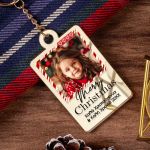 Προσωποποιημένο Χριστούγεννιάτικο Μπρελόκ Golden Mirror