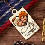 Προσωποποιημένο Μπρελόκ Golden Mirror, Δώρο για Ζευγάρια