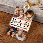 Χριστουγεννιάτικο Μπρελόκ Mirror Με Ονόματα, Δώρο για Μπαμπά