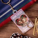 Προσωποποιημένο Μπρελόκ Plexi με Φωτογραφία, Δώρο για Μαμά