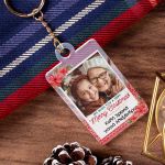 Χριστουγεννιάτικο Μπρελόκ Plexi με Αφιέρωση, Δώρο για Γιαγιά