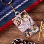 Προσωποποιημένο Μπρελόκ Plexi με Ονόματα, Δώρο για Μπαμπά