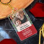 Χριστουγεννιάτικο Μπρελόκ Plexi με Αφιέρωση, Δώρο για Παππού