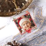 Χριστουγεννιάτικο Μπρελόκ Plexi με Όνομα, Δώρο για Παιδιά