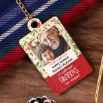 Μπρελόκ Ξύλινο, Χριστουγεννιάτικο Δώρο για Παππού