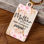 Χριστουγεννιάτικο Ξύλινο Μπρελόκ με Αφιέρωση, Δώρο για Μαμά