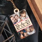 Προσωποποιημένο Μπρελόκ Ξύλινο με Ονόματα, Δώρο για Μπαμπά