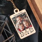 Χριστουγεννιάτικο Μπρελόκ Ξύλινο με Ονόματα, Δώρο για Πατέρα