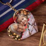 Χριστουγεννιάτικο Μπρελόκ Plexi με Όνομα, Δώρο για Γιαγιά