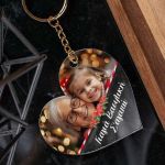 Χριστουγεννιάτικο Μπρελόκ Plexi με Όνομα, Δώρο για Γιαγιά