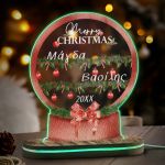 Φωτιστικό με Ονόματα, Δώρο Χριστουγέννων για Ζευγάρια