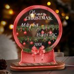 Φωτιστικό με Ονόματα, Δώρο Χριστουγέννων για Ζευγάρια