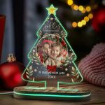 Φωτιστικό-Δέντρο με Φωτογραφία, Δώρο Χριστουγέννων για Οικογένεια