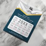 Ετήσιo Μονόφυλλο Ημερολόγιο για Επιχειρήσεις ή Συλλόγους