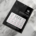 Μονόφυλλα Διαφημιστικά Ημερολόγια με Logo για Επαγγελματίες