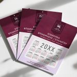 Ετήσιο Μονόφυλλο Ημερολόγιο 2025 για Συλλόγους και Επιχειρήσεις