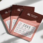 Ημερολόγιο για Επιχειρήσεις για το Νέο Έτος με Φωτογραφία