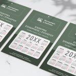 Ημερολόγιο Ετήσιο Συλλόγων για Εκτύπωση, Διαφημιστικό με Logo
