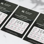 Ημερολόγια Ετήσια Μονόφυλλα για Επιχειρήσεις με Φωτογραφία