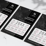 Μονόφυλλο Ημερολόγιο για Επιχειρήσεις για το Νέο Έτος