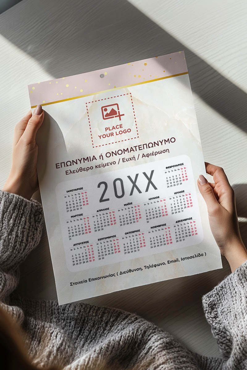 Προσωποποιημένο Ετήσιο Ημερολόγιο, Δώρο για Επιχειρήσεις