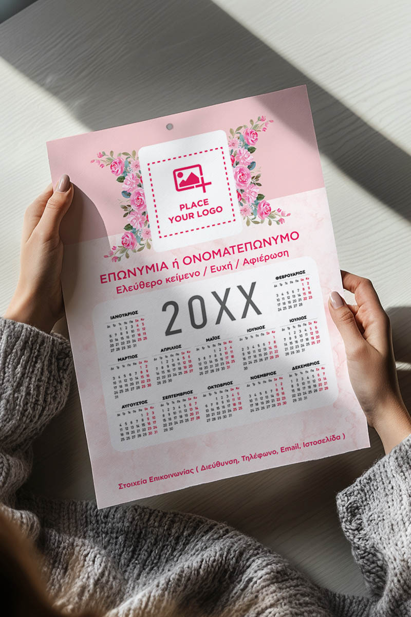 Ημερολόγιο 2025 για Επιχειρήσεις, Προσωποποιημένο Δώρο